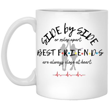 Friendship is like Mug, Friendship Mug, Bestfriend Mug, Side by Side Mug, Coffee Bestfriend Mug, holiday mug