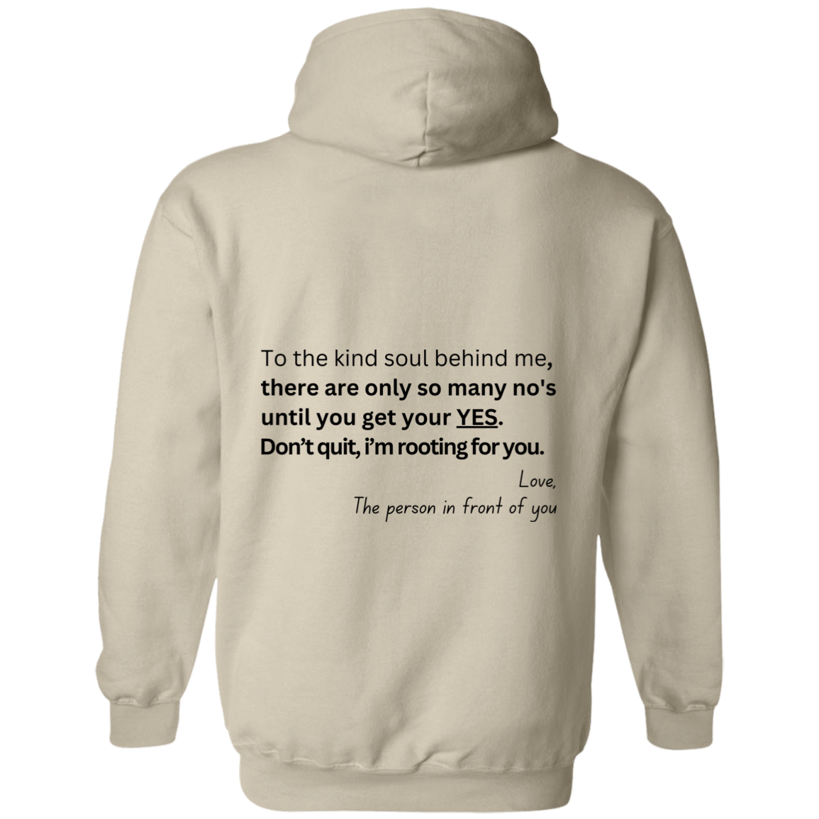 You Matter Motivational Hoodie Black Txt